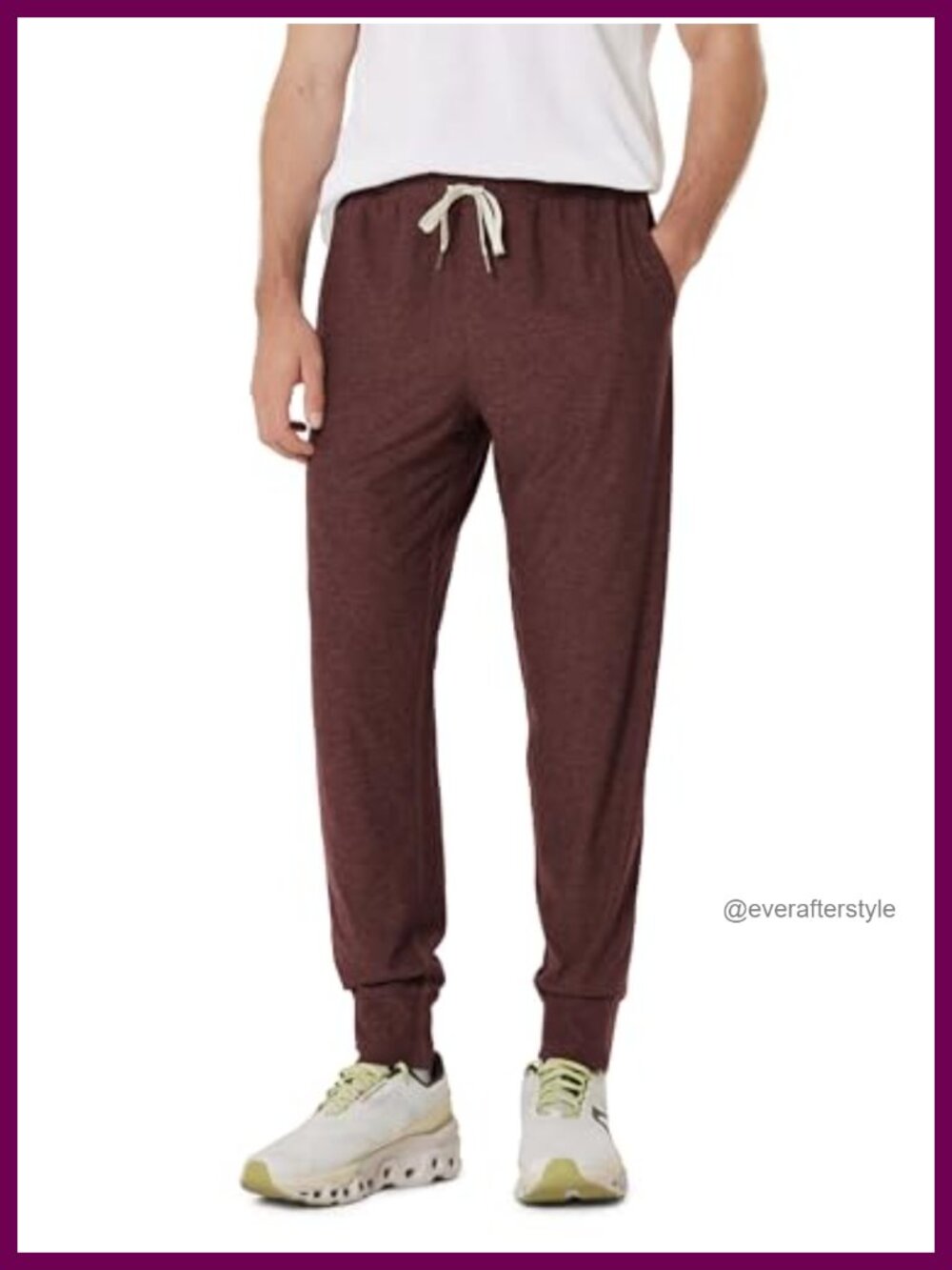 Men's Performance Joggers Ultra Soft Tapered Sweatpants with Pockets